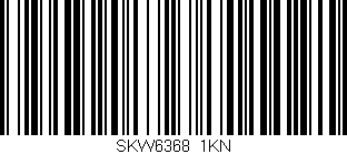 Código de barras (EAN, GTIN, SKU, ISBN): 'SKW6368/1KN'