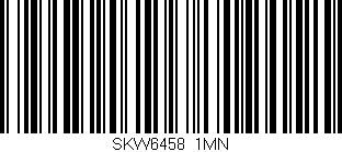 Código de barras (EAN, GTIN, SKU, ISBN): 'SKW6458/1MN'