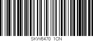 Código de barras (EAN, GTIN, SKU, ISBN): 'SKW6470/1CN'