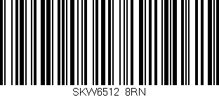 Código de barras (EAN, GTIN, SKU, ISBN): 'SKW6512/8RN'