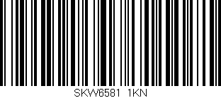 Código de barras (EAN, GTIN, SKU, ISBN): 'SKW6581/1KN'