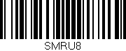 Código de barras (EAN, GTIN, SKU, ISBN): 'SMRU8'