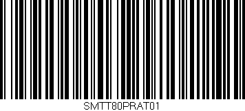 Código de barras (EAN, GTIN, SKU, ISBN): 'SMTT80PRAT01'