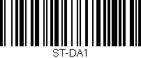 Código de barras (EAN, GTIN, SKU, ISBN): 'ST-DA1'