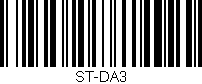 Código de barras (EAN, GTIN, SKU, ISBN): 'ST-DA3'