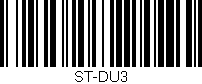 Código de barras (EAN, GTIN, SKU, ISBN): 'ST-DU3'