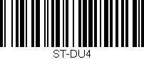 Código de barras (EAN, GTIN, SKU, ISBN): 'ST-DU4'