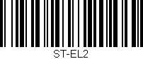 Código de barras (EAN, GTIN, SKU, ISBN): 'ST-EL2'