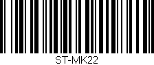 Código de barras (EAN, GTIN, SKU, ISBN): 'ST-MK22'