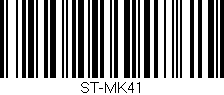 Código de barras (EAN, GTIN, SKU, ISBN): 'ST-MK41'