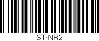 Código de barras (EAN, GTIN, SKU, ISBN): 'ST-NR2'