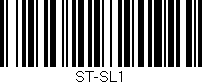 Código de barras (EAN, GTIN, SKU, ISBN): 'ST-SL1'