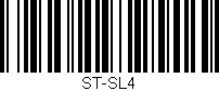 Código de barras (EAN, GTIN, SKU, ISBN): 'ST-SL4'