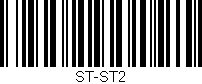 Código de barras (EAN, GTIN, SKU, ISBN): 'ST-ST2'