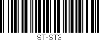 Código de barras (EAN, GTIN, SKU, ISBN): 'ST-ST3'