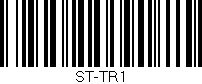 Código de barras (EAN, GTIN, SKU, ISBN): 'ST-TR1'