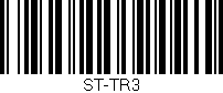 Código de barras (EAN, GTIN, SKU, ISBN): 'ST-TR3'