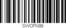 Código de barras (EAN, GTIN, SKU, ISBN): 'SWCFN99'