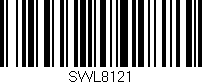 Código de barras (EAN, GTIN, SKU, ISBN): 'SWL8121'