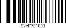 Código de barras (EAN, GTIN, SKU, ISBN): 'SWP701009'