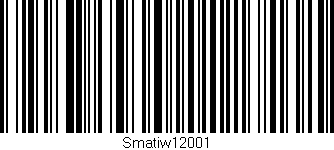 Código de barras (EAN, GTIN, SKU, ISBN): 'Smatiw12001'