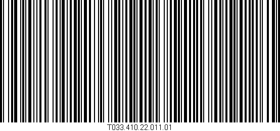 Código de barras (EAN, GTIN, SKU, ISBN): 'T033.410.22.011.01'