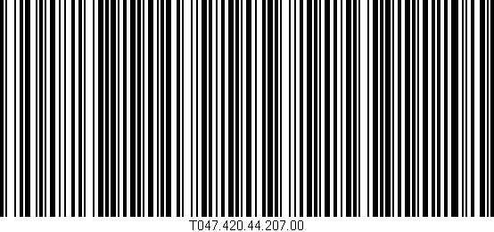 Código de barras (EAN, GTIN, SKU, ISBN): 'T047.420.44.207.00'