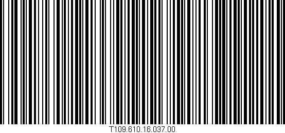 Código de barras (EAN, GTIN, SKU, ISBN): 'T109.610.16.037.00'