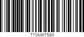 Código de barras (EAN, GTIN, SKU, ISBN): 'T7SMAT584'
