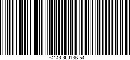 Código de barras (EAN, GTIN, SKU, ISBN): 'TF4148-80013B-54'