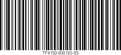 Código de barras (EAN, GTIN, SKU, ISBN): 'TF4150-80019S-55'