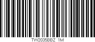 Código de barras (EAN, GTIN, SKU, ISBN): 'TW2035BBZ/1M'