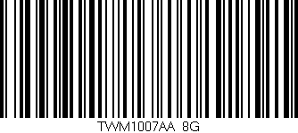 Código de barras (EAN, GTIN, SKU, ISBN): 'TWM1007AA/8G'