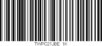 Código de barras (EAN, GTIN, SKU, ISBN): 'TWPC21JBE/1K'