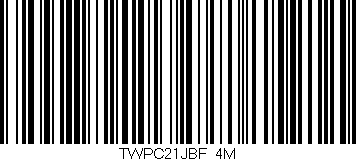 Código de barras (EAN, GTIN, SKU, ISBN): 'TWPC21JBF/4M'