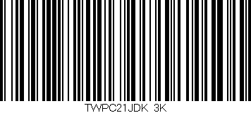 Código de barras (EAN, GTIN, SKU, ISBN): 'TWPC21JDK/3K'