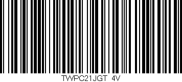 Código de barras (EAN, GTIN, SKU, ISBN): 'TWPC21JGT/4V'