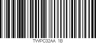 Código de barras (EAN, GTIN, SKU, ISBN): 'TWPC32AA/1B'