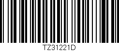 Código de barras (EAN, GTIN, SKU, ISBN): 'TZ31221D'