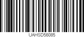 Código de barras (EAN, GTIN, SKU, ISBN): 'UAHSD56085'