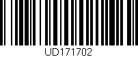 Código de barras (EAN, GTIN, SKU, ISBN): 'UD171702'