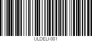 Código de barras (EAN, GTIN, SKU, ISBN): 'ULDELI-001'
