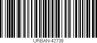 Código de barras (EAN, GTIN, SKU, ISBN): 'URBAN-42739'