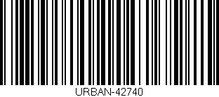 Código de barras (EAN, GTIN, SKU, ISBN): 'URBAN-42740'