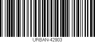 Código de barras (EAN, GTIN, SKU, ISBN): 'URBAN-42903'