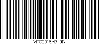 Código de barras (EAN, GTIN, SKU, ISBN): 'VFC2315AB/8R'