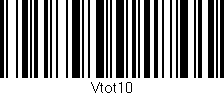 Código de barras (EAN, GTIN, SKU, ISBN): 'Vtot10'