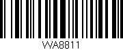 Código de barras (EAN, GTIN, SKU, ISBN): 'WA8811'