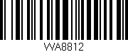 Código de barras (EAN, GTIN, SKU, ISBN): 'WA8812'