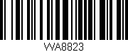 Código de barras (EAN, GTIN, SKU, ISBN): 'WA8823'